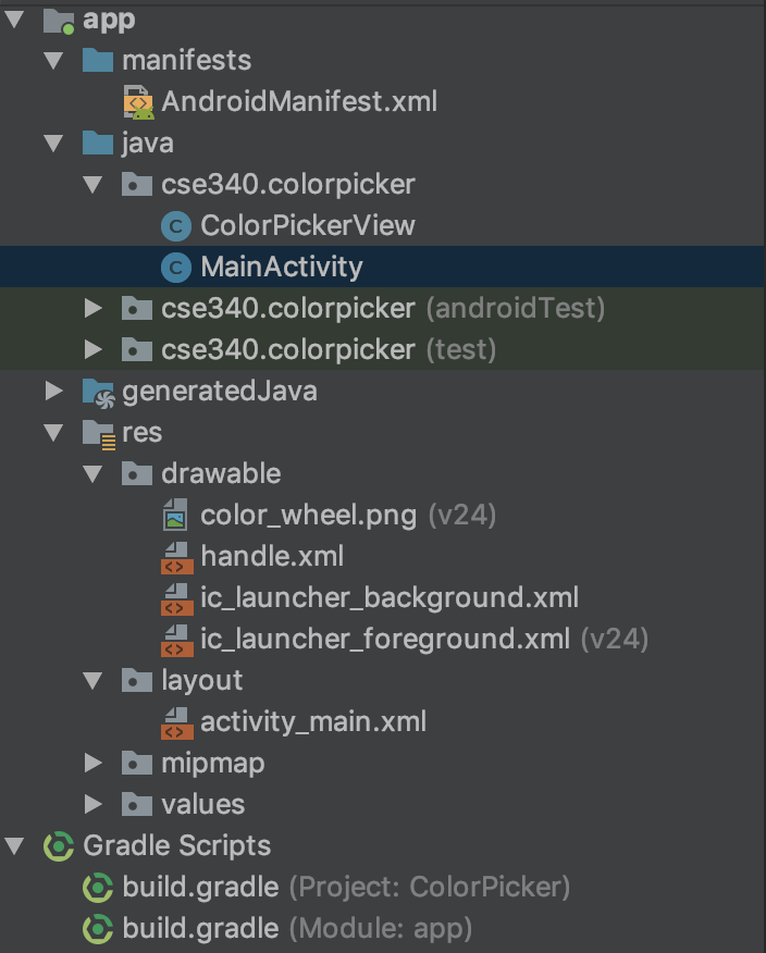 :img Android Project Structure, 40%
